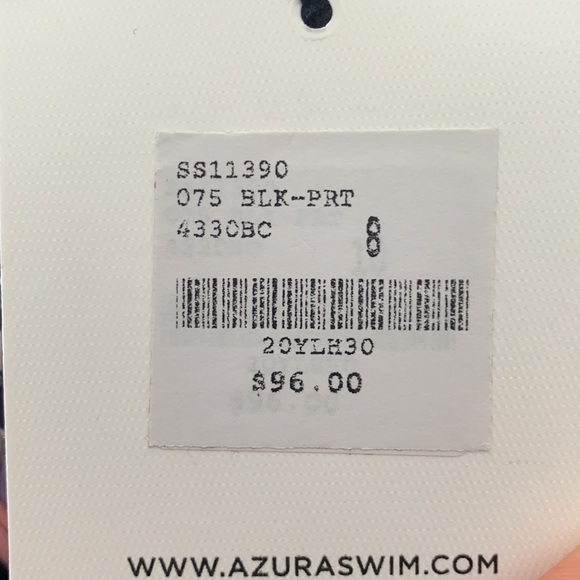 🆕NWT! AZURA Floral Bikini Top - Picture 5 of 5